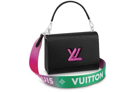 louis vuitton twist mm silver and black|Louis Vuitton twist mm pink.